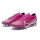 Chaussures Nike Mercurial Vapor XIII 360 Elite FG Violet Blanc