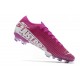 Chaussures Nike Mercurial Vapor XIII 360 Elite FG Violet Blanc