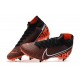 Nike Mercurial Superfly VII Elite SG-Pro Noir Blanc Cramoisi