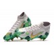 Nike Mercurial Superfly VII Elite SG-Pro Mbappe Gris Or Verde