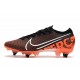 Nike Mercurial Vapor 13 Elite SG-PRO Anti-Clog Noir Blanc Cramoisi