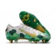 Nike Mercurial Vapor 13 Elite SG-PRO Anti-Clog Mbappe Gris Or Vert