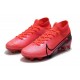 Crampons Nike Mercurial Superfly 7 Elite FG Cramoisi Noir