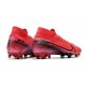 Crampons Nike Mercurial Superfly 7 Elite FG Cramoisi Noir