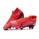 Crampons Nike Mercurial Superfly 7 Elite FG Cramoisi Noir