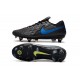 Nike Tiempo Legend VIII Elite SG-PRO Anti-Clog Noir Bleu