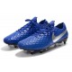 Nike Tiempo Legend VIII Elite SG-PRO Anti-Clog Bleu Argent