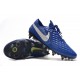 Nike Tiempo Legend VIII Elite SG-PRO Anti-Clog Bleu Argent