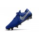 Nike Tiempo Legend VIII Elite SG-PRO Anti-Clog Bleu Argent