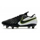 Nike Tiempo Legend VIII Elite SG-PRO Anti-Clog Noir Blanc