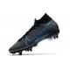 Nike Mercurial Superfly VII Elite SG-Pro Noir Bleu