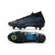 Nike Mercurial Superfly VII Elite SG-Pro Noir Bleu