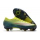 Nike Mercurial Vapor 13 Elite SG-PRO Anti-Clog Citron Noir Vert