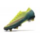 Nike Mercurial Vapor 13 Elite SG-PRO Anti-Clog Citron Noir Vert