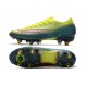 Nike Mercurial Vapor 13 Elite SG-PRO Anti-Clog Citron Noir Vert