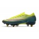 Nike Mercurial Vapor 13 Elite SG-PRO Anti-Clog Citron Noir Vert