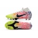 Neymar Nike Mercurial Superfly 7 Elite FG Blanc Noir Bleu Volt