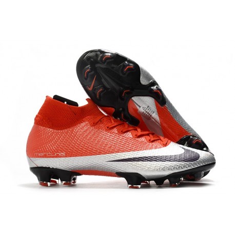 Nike Mercurial Superfly VII Elite DF FG Future DNA Rouge Argent