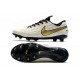 Chaussures Nike Tiempo Legend VIII Elite FG Blanc Or Noir