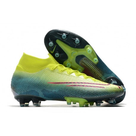 Nike Mercurial Superfly VII Elite AG-Pro Citron Noir Vert