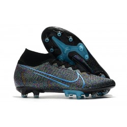 Nike Mercurial Superfly VII Elite AG-Pro Noir Bleu