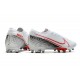 Chaussures Nike Mercurial Vapor XIII Elite AG-PRO Blanc Cramoisi