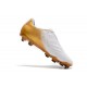 Crampons Nouveau Nike Phantom Venom Elite FG Blanc Or Noir