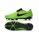 Crampons Nouveau Nike Phantom Venom Elite FG Vert Noir