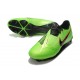 Crampons Nouveau Nike Phantom Venom Elite FG Vert Noir