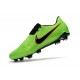 Crampons Nouveau Nike Phantom Venom Elite FG Vert Noir