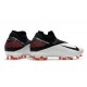 Chaussure foot Nike Phantom Vision II Elite DF FG Blanc Noir Cramoisi