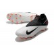 Chaussure foot Nike Phantom Vision II Elite DF FG Blanc Noir Cramoisi