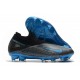 Chaussure de foot Nike Phantom Vision II Elite DF FG Noir Bleu Laser Anthracite