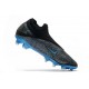 Chaussure de foot Nike Phantom Vision II Elite DF FG Noir Bleu Laser Anthracite