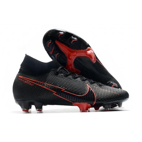 Nike Mercurial Superfly VII Elite DF FG Noir Rouge