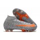 Nike Mercurial Superfly VII Elite DF CR7 FG Blanc Noir Orange