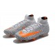 Nike Mercurial Superfly VII Elite DF CR7 FG Blanc Noir Orange