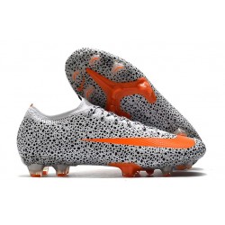 Nike Mercurial Vapor XIII 360 Elite FG CR7 Safari-Blanc Orange Noir