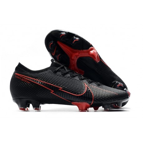 Chaussures Nike Mercurial Vapor XIII 360 Elite FG Noir Rouge