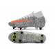 Nike Mercurial Superfly 7 Elite SG-Pro CR7 Safari-Blanc Orange Noir