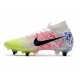 Nike Mercurial Superfly 7 Elite SG-Pro Neymar Blanc Noir Bleu Volt