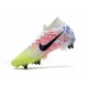 Nike Mercurial Superfly 7 Elite SG-Pro Neymar Blanc Noir Bleu Volt