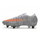 Nike Mercurial Vapor XIII Elite SG PRO AC CR7 Safari-Blanc Orange Noir