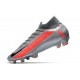 Nike Mercurial Superfly VII Elite DF FG Gris Rouge Noir