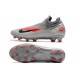 Chaussure de foot Nike Phantom Vision II Elite DF FG Gris Noir