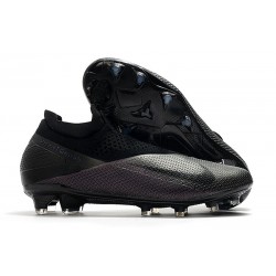 Chaussure de foot Nike Phantom Vision II Elite DF FG Noir