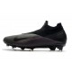 Chaussure de foot Nike Phantom Vision II Elite DF FG Noir