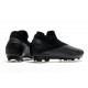 Chaussure de foot Nike Phantom Vision II Elite DF FG Noir