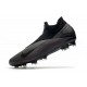 Chaussure de foot Nike Phantom Vision II Elite DF FG Noir