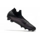 Chaussure de foot Nike Phantom Vision II Elite DF FG Noir